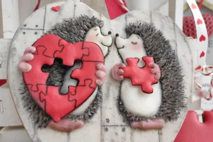 Course "Hedgehogs with hearts and puzzles"